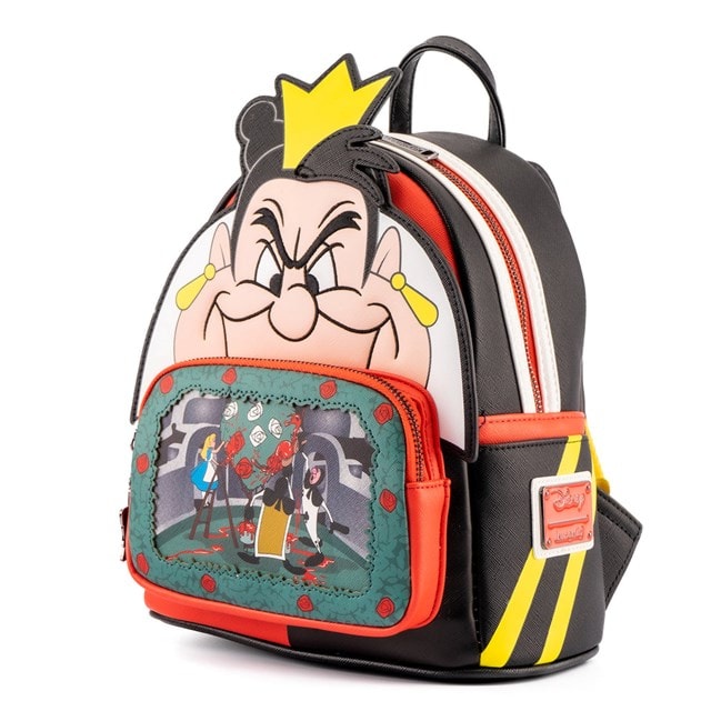 Disney Villains Queen Of Hearts Scene Series Mini Backpack Loungefly - 5
