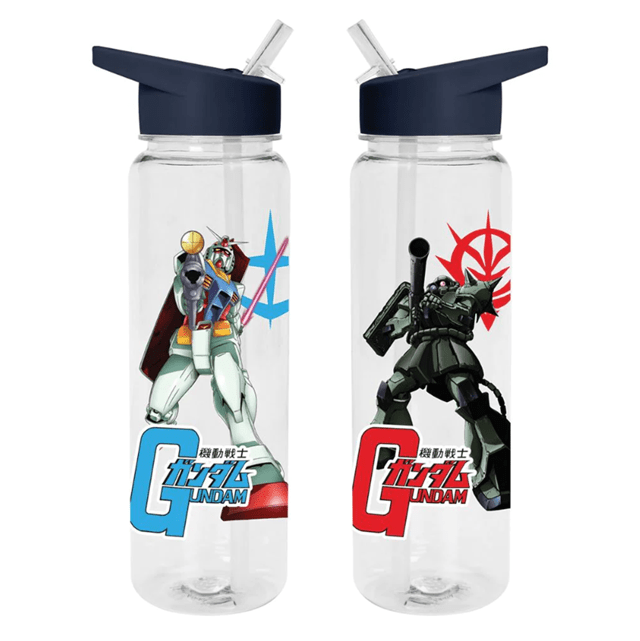 Warring Factions Gundam Plastic Drinks Bottle - 1