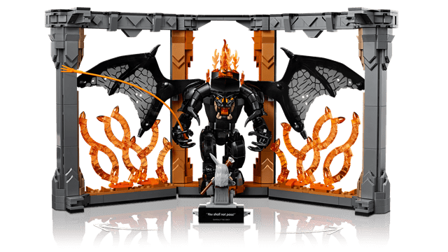Balrog Book Nook Lord Of The Rings LEGO - 7