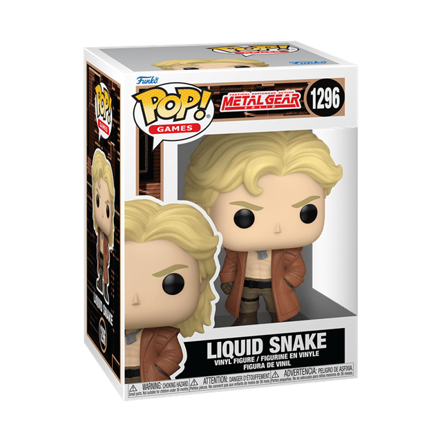 Liquid Snake 1296 Metal Gear Solid Funko Pop Vinyl - 2