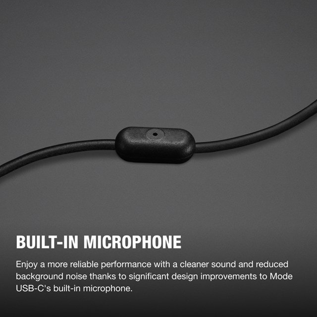 Marshall Mode Black Wired USB-C Earphones - 5