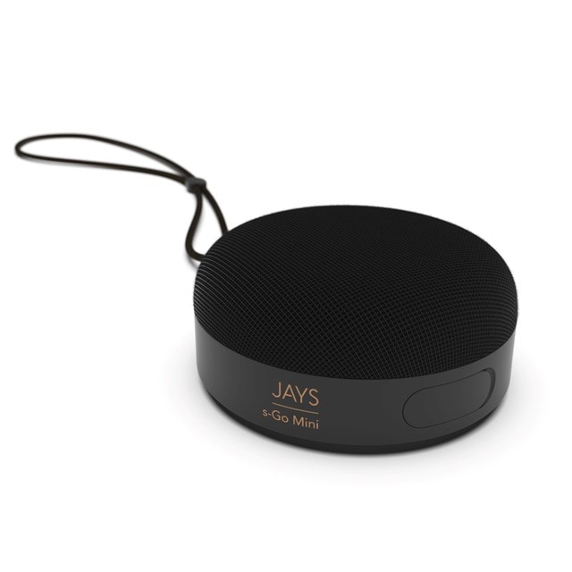 Jays s-Go Mini Black Bluetooth Speaker - 1