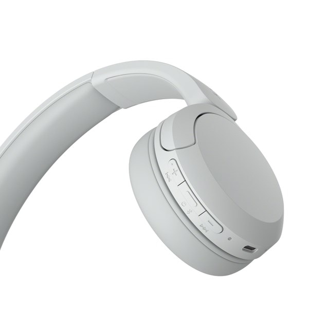 Sony WH-CH520 White Wireless Bluetooth Headphones - 5