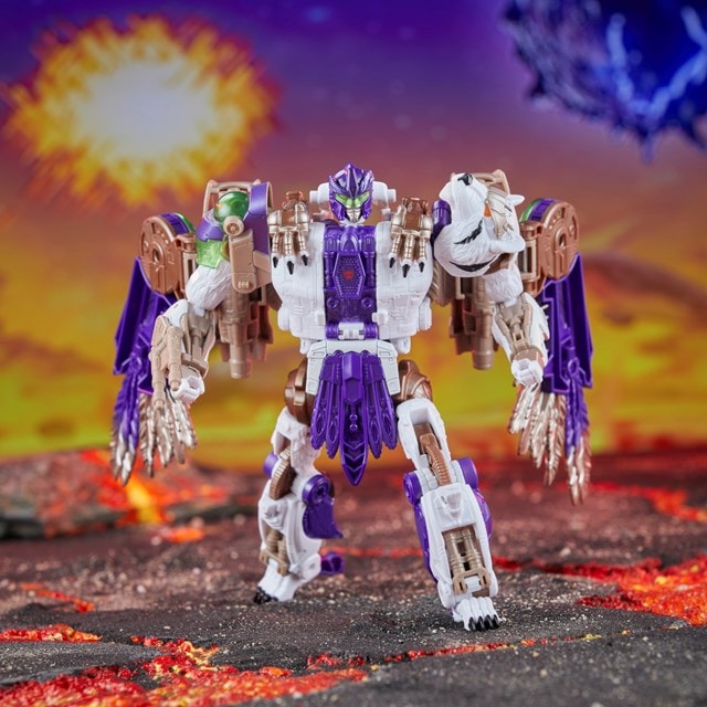 Transformers Legacy United Leader Class Beast Wars Universe Tigerhawk Converting Action Figure - 6