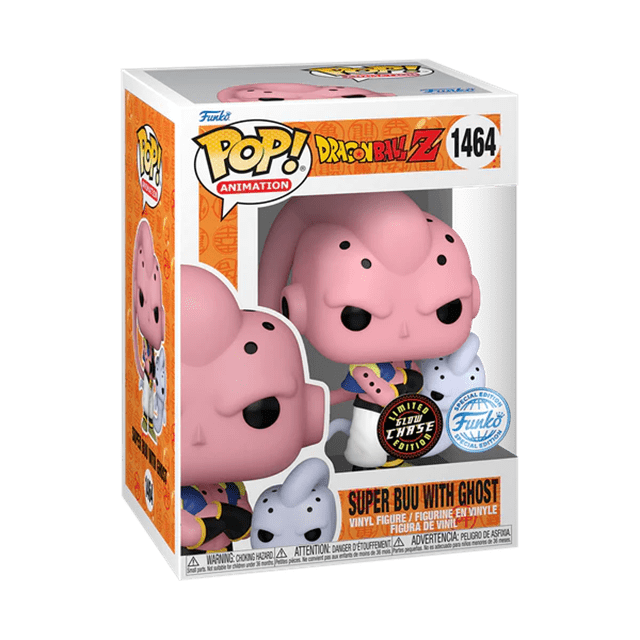 Buu With Ghost With Chance Of Glow In The Dark (Tbc) Dragon Ball hmv Exclusive Pop Vinyl - 4