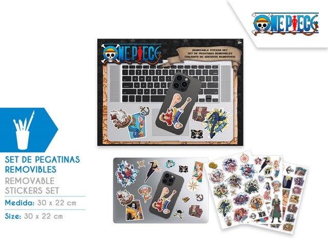 One Piece Removable Sticker Set - 4