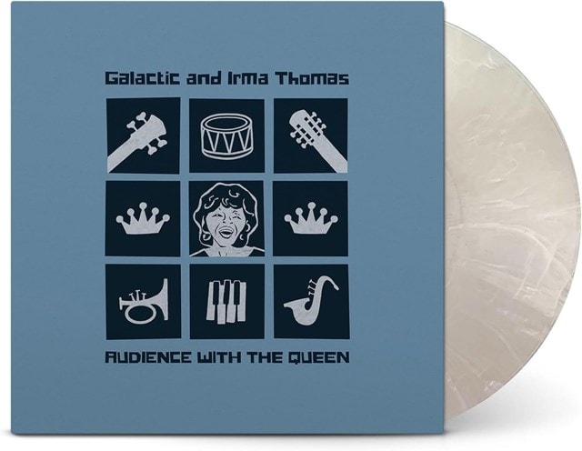 Audience With the Queen - Clear With White Smoke Vinyl - 1