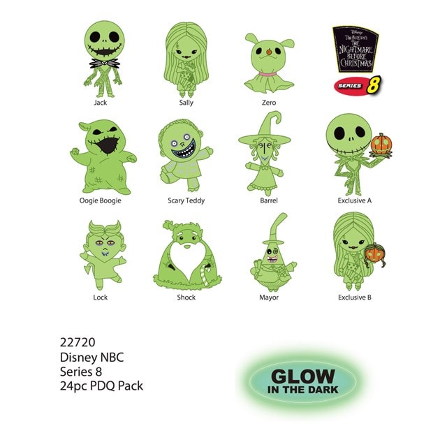 The Nightmare Before Christmas Series 8 Bag Clips - 2