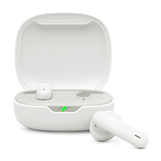 JBL Wave Flex 2 White True Wireless Bluetooth Earphones - 1