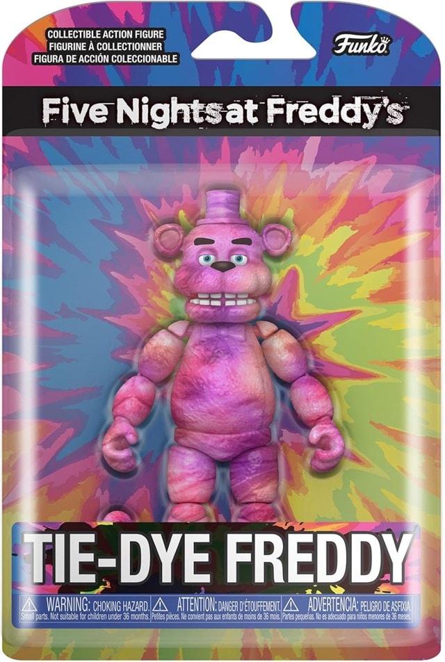 Tie-Dye Freddy Five Nights At Freddys FNAF Funko Action Figure - 1