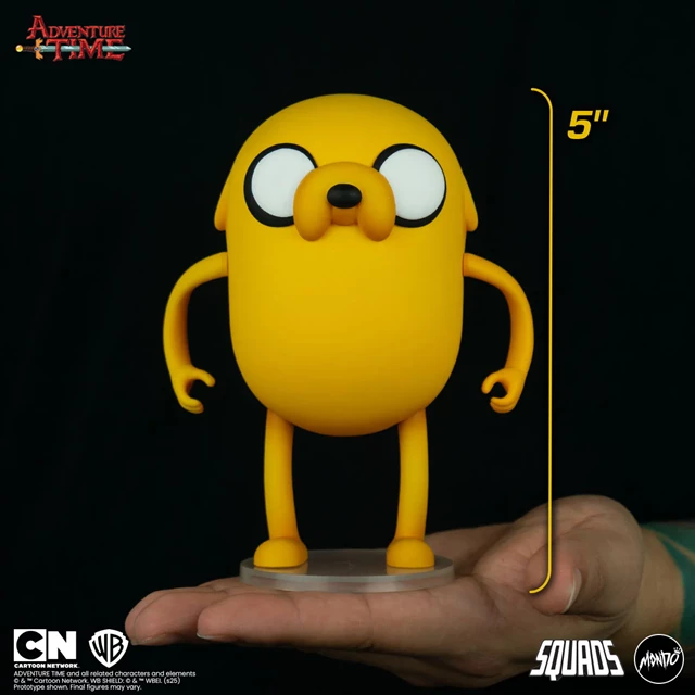 Jake & Finn Adventure Time Mondo Squad Figure Set - 4
