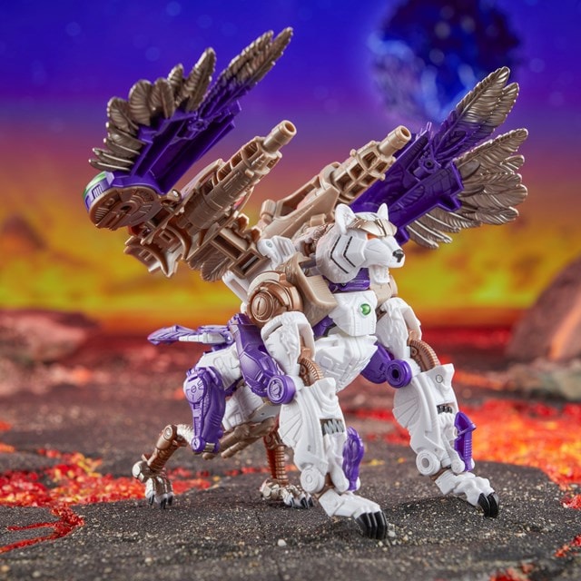 Transformers Legacy United Leader Class Beast Wars Universe Tigerhawk Converting Action Figure - 12