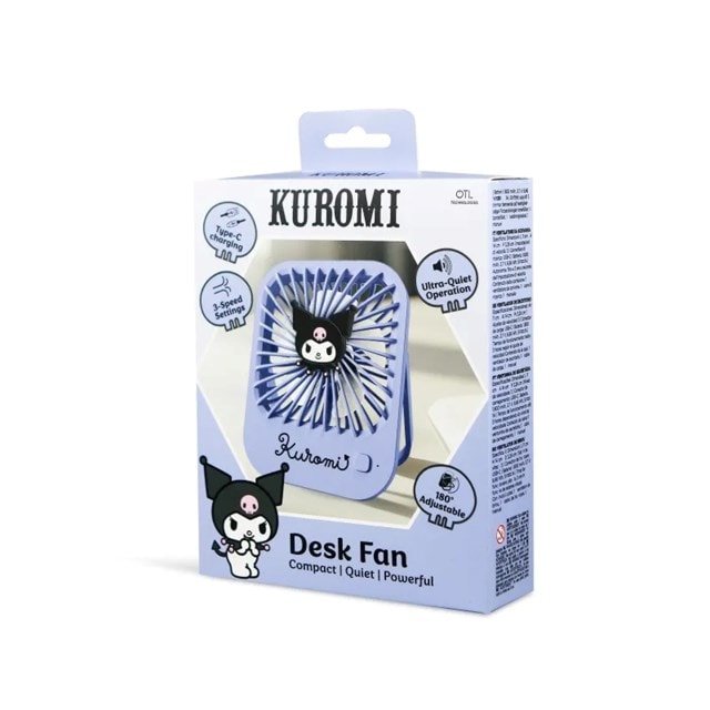 OTL Kuromi Portable Desktop Fan - 3