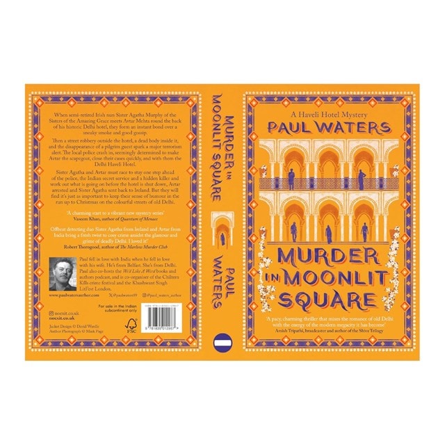 Murder In Moonlit Square Paperback By Paul Waters - 3