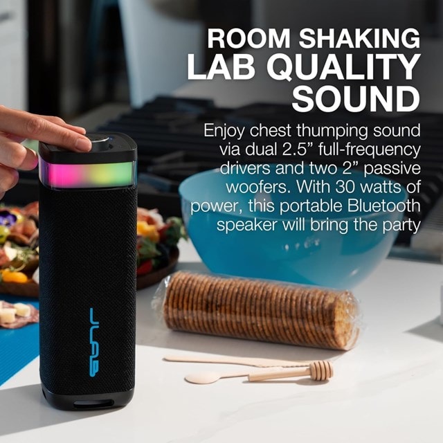 JLab JBuds Party Black Bluetooth Speaker - 3