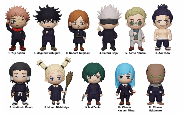 Jujutsu Kaisen Series 4 Bag Clip Blind Bag - 2