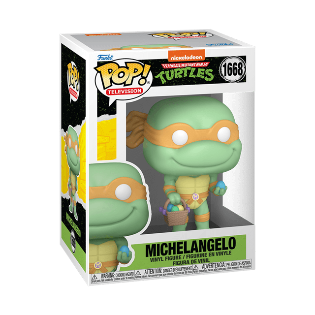 Easter Michelangelo 1668 Teenage Mutant Ninja Turtles TMNT Funko Pop Vinyl - 2