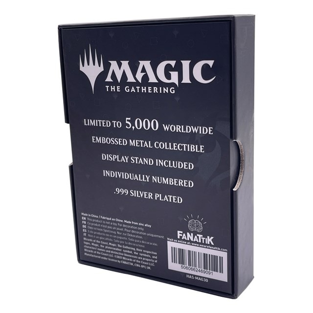 Silver Plated Ajani Goldmane Magic The Gathering Limited Edition Collectible - 6
