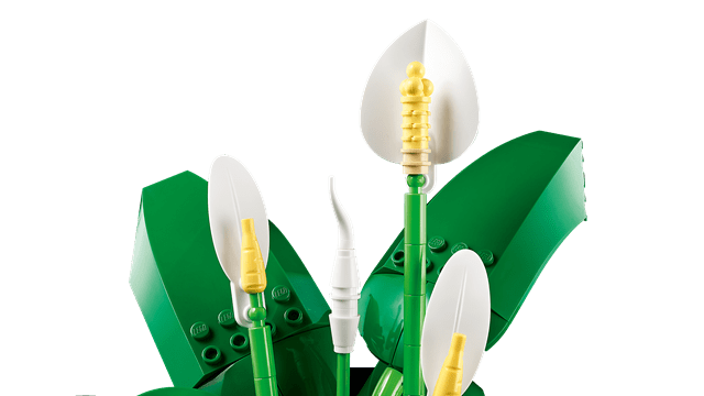Peace Lily LEGO Botanicals - 3