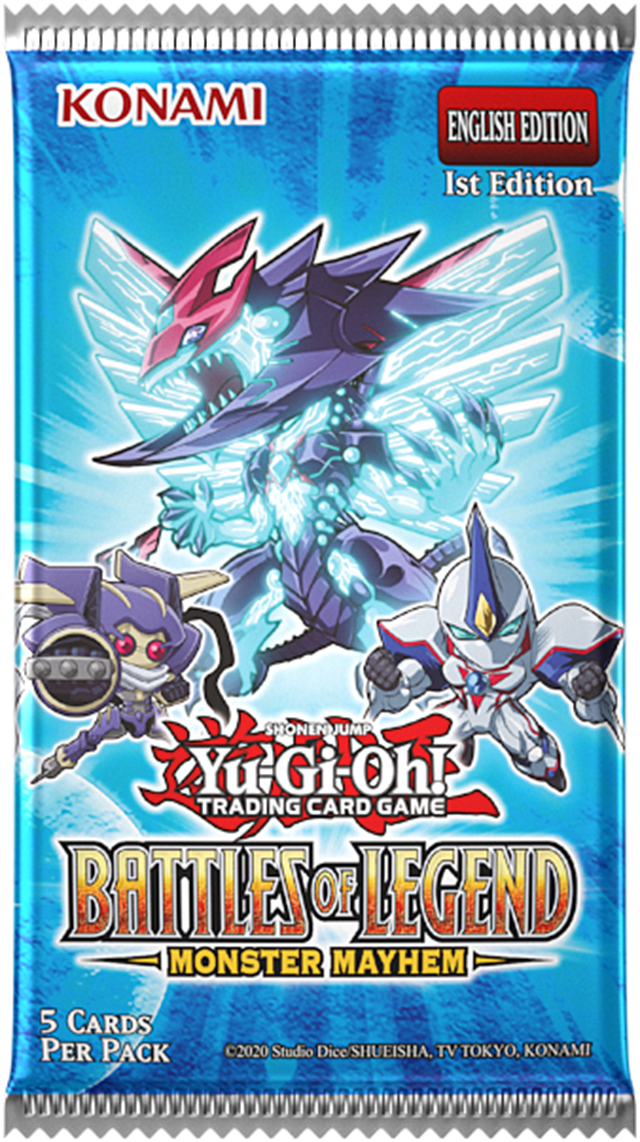 Battles Of Legend Monster Mayhem Booster Yu-Gi-Oh! Trading Cards Assortment - 1