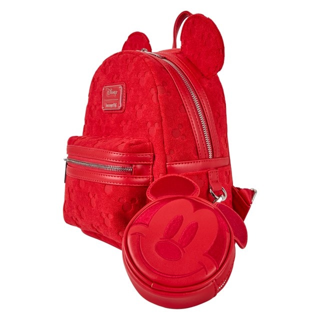 Mickey Ears Burnout Loungefly Mini Backpack - 2