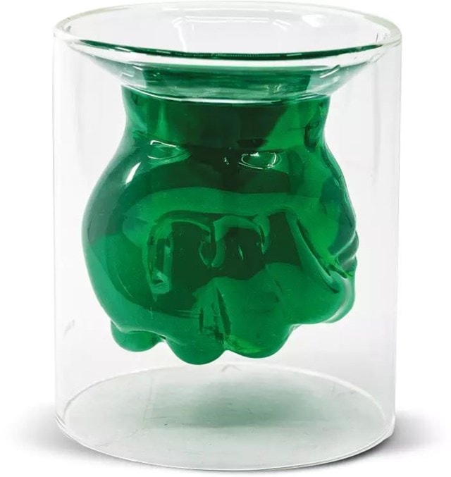 Hulk 3D Shaped Glass Tumbler - 1