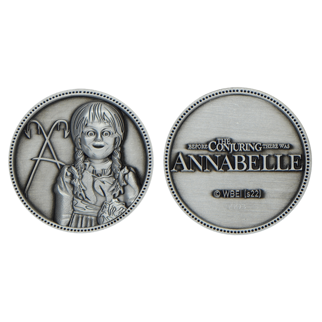 Annabelle Limited Edition Collectible Coin - 3