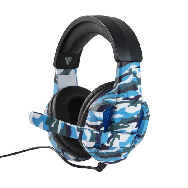 Vybe Camo Marine Blue Gaming Headset - 3