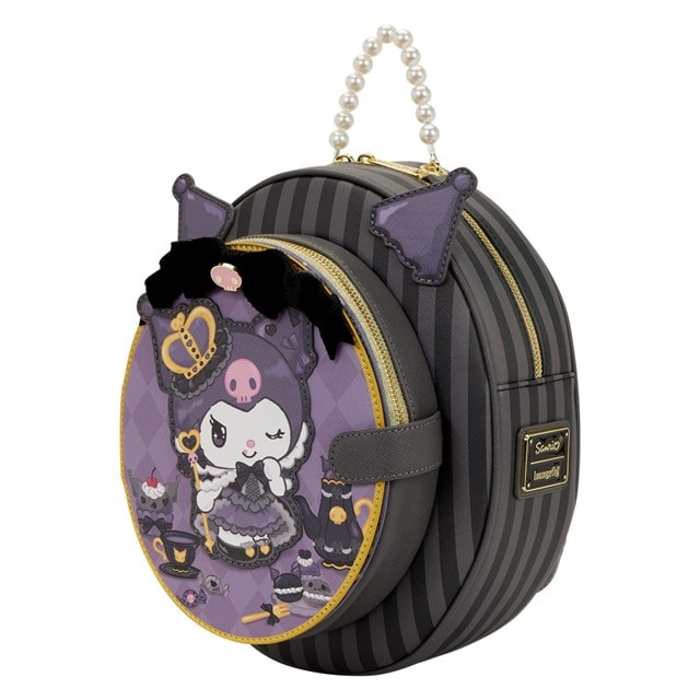Kuromi 20th Anniversary Cameo Sanrio Loungefly Mini Backpack - 3