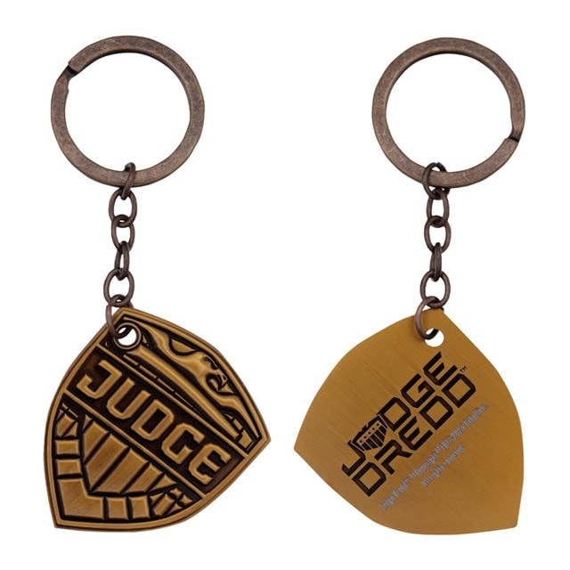 Judge Badge Judge Dredd Keyring - 3