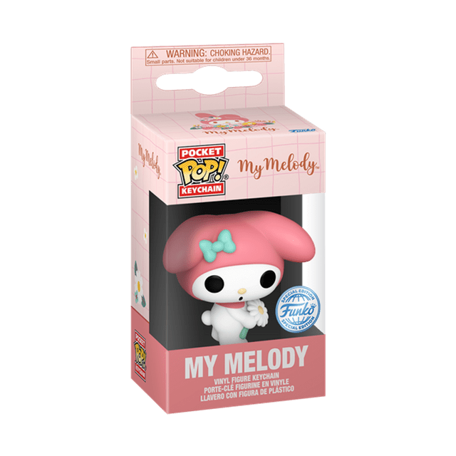 Spring Time My Melody Hello Kitty Pop Vinyl Keychain - 2