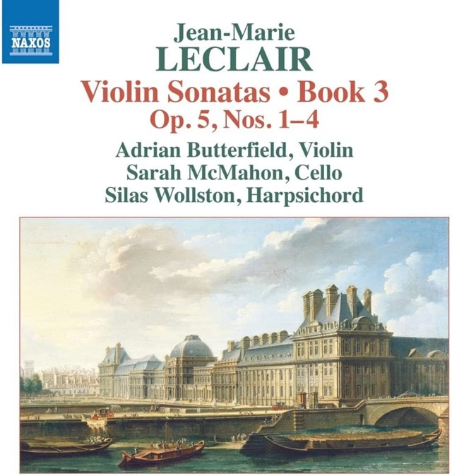 Jean-Marie Leclair: Violin Sonatas, Book 3: Op. 5, Nos. 1-4 - 1