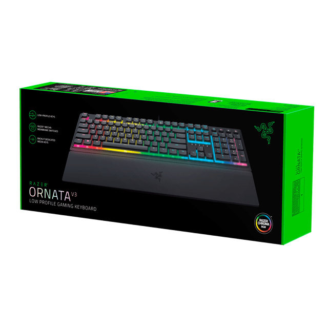 RAZER Ornata V3 TKL Gaming Keyboard - Black - 8