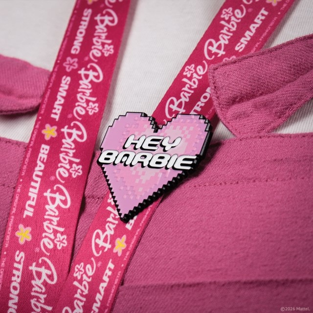 Hey Barbie Lanyard & Pin Badge Set - 3