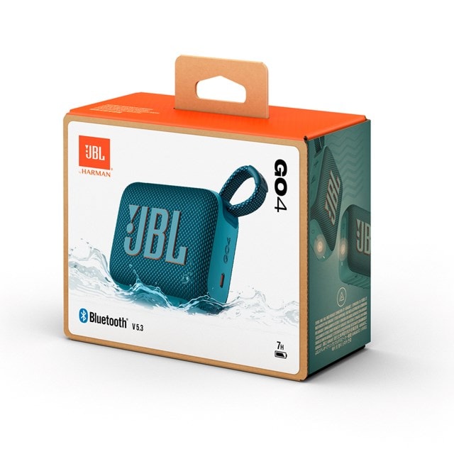 JBL Go 4 Blue Bluetooth Speaker - 8