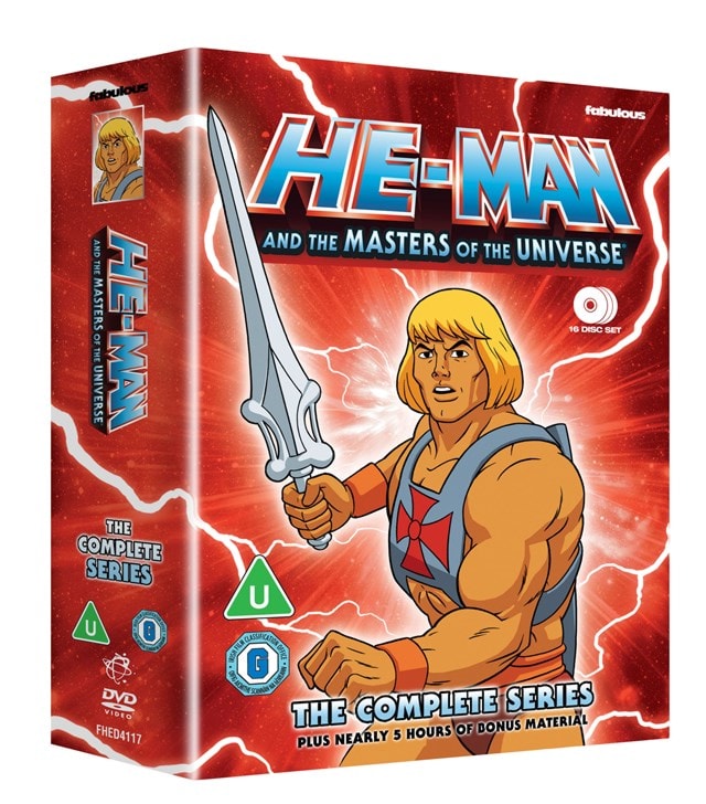 He-Man and the Masters of the Universe: The Complete Series | DVD Box Set |  Free shipping over £20 | HMV Store