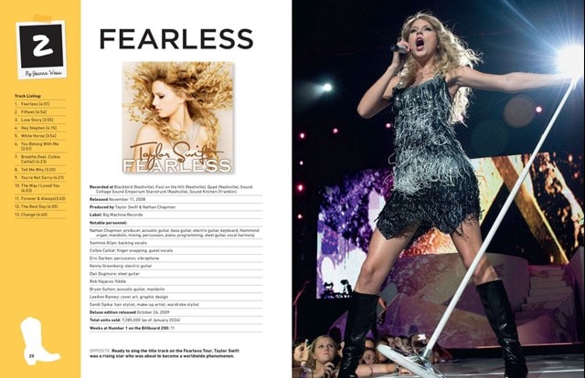 Taylor Swift: Album By Album Hardback - 4