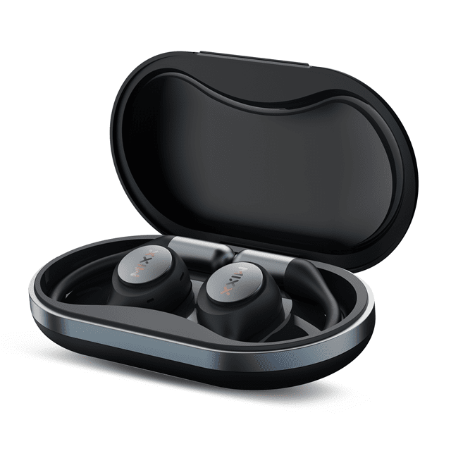 Mixx Audio Airflow Black Open Ear True Wireless Bluetooth Sports Earphones - 2