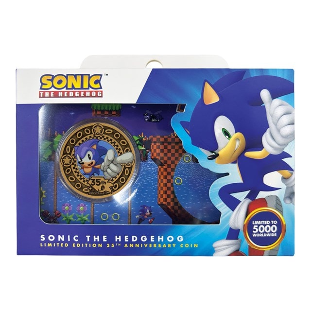 Sonic The Hedgehog 35th Anniversary Limited Edition Presentation Coin - 3