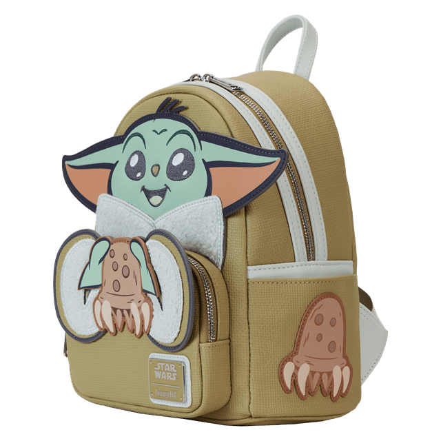Grogu And Crabbies Cosplay Mini Backpack Mandalorian Loungefly - 2
