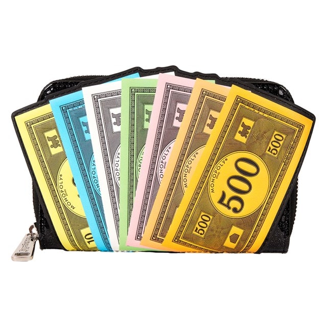 Monopoly Money Loungefly Zip Around Wallet - 3
