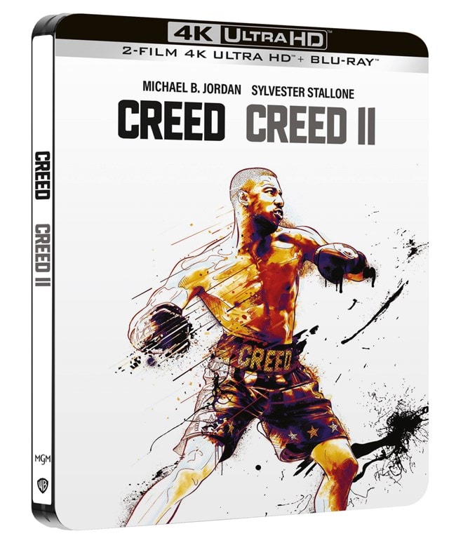 Creed: 2 Film Collection Limited Edition 4K Ultra HD Steelbook - 4