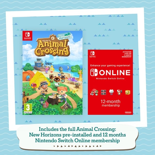 Nintendo Switch Lite Animal Crossing - Timmy & Tommy Edition + 12 Months NSO - 4