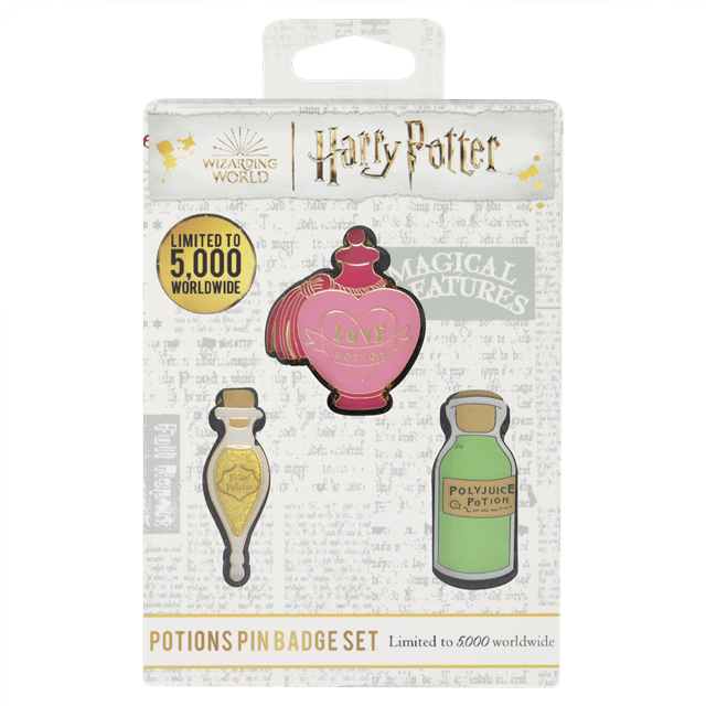 Potions Harry Potter Pin Badge Set, Pop Culture Accessories, Free  shipping over £20