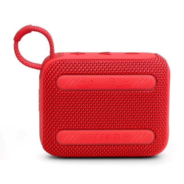 JBL Go 4 Red Bluetooth Speaker - 7