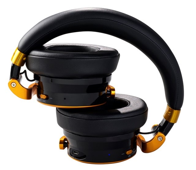 Meters M-OV-1-B Connect Editions Black/Gold Bluetooth Headphones (Limited Edition) - 4