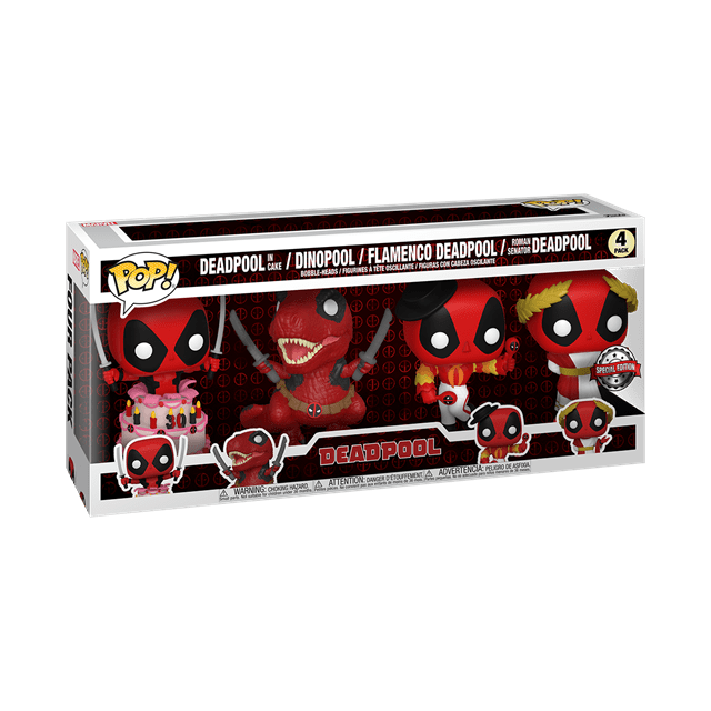 Deadpool 30th: Marvel (4 Pack): Hmv Exclusive Pop Vinyl - 2