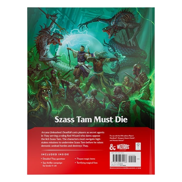 Dungeons & Dragons Arcana Unleashed: Deadfall - Hardback Adventure Campaign Book - 3