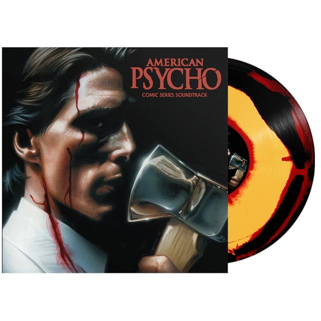 American Psycho: Comic Series Soundtrack - Apple Red + Beer + Black Galaxy Vinyl - 2