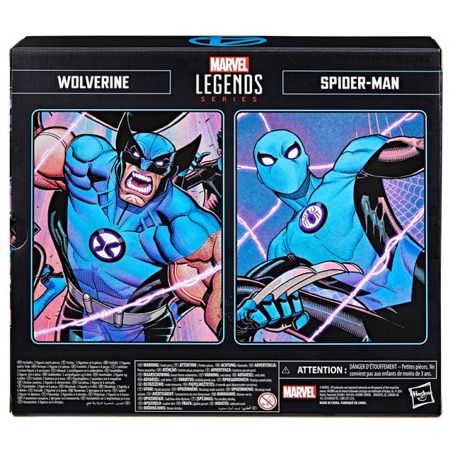 Wolverine And Spider-Man Fantastic Four Comics Marvel Legends Series Hasbro 2 pack Action Figure - 10